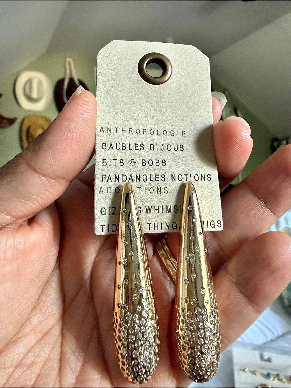 Anthropologie Baubles Bijous Bits & Bobs Fandangles Notions Adornments Gizmos